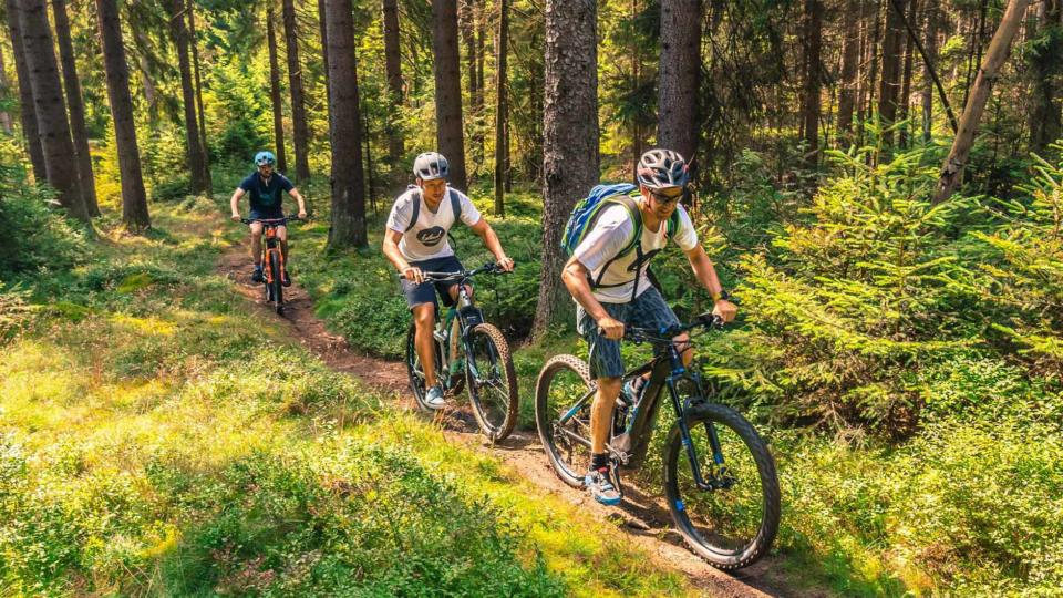 Radfahren um Weißenstadt am See