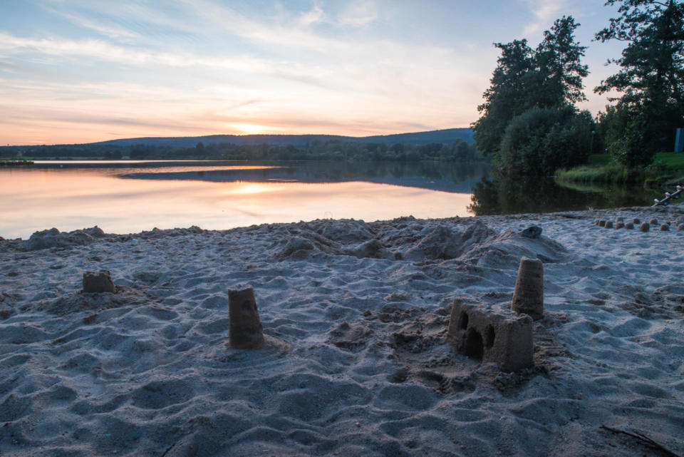 Badestrand am Weißenstädter See