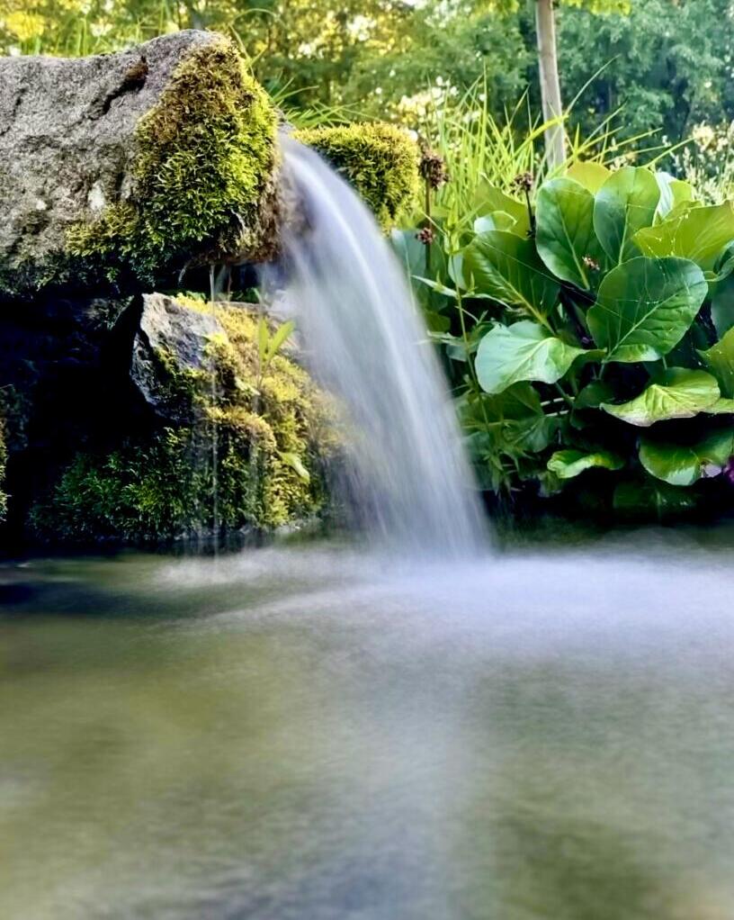 Radon Brunnen im Kurpark von Bad Weißenstadt